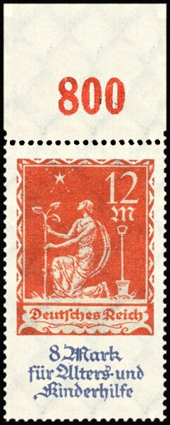 Inflation 1922 Mi.-Nr. 234 P OR Oberrand -  postfrisch