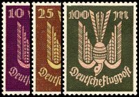 Inflation 1923 Mi.-Nr. 235-237 - postfrisch