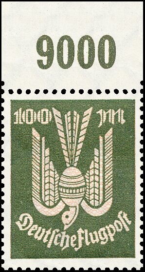 Inflation 1923 Mi.-Nr. 237 P OR Oberrand -  postfrisch