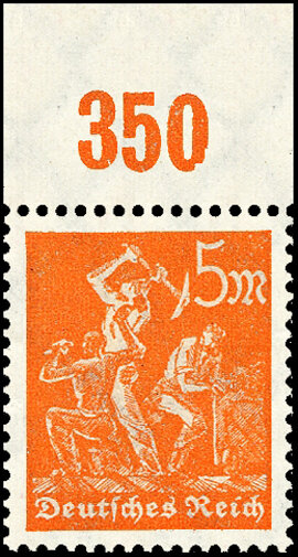 Inflation 1922 Mi.-Nr. 238 P OR Oberrand -  postfrisch