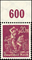 Inflation 1922 Mi.-Nr. 241 Y P OR Oberrand -  postfrisch