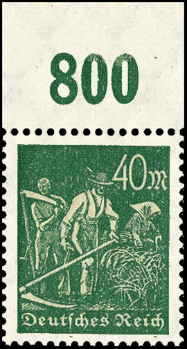 Inflation 1922 Mi.-Nr. 244 a P OR  -  postfrisch