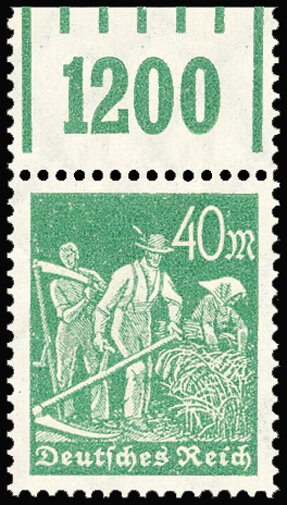 Inflation 1922 Mi.-Nr. 244 a W OR 151 Oberrand -  postfrisch