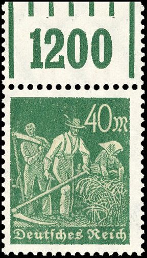 Inflation 1922 Mi.-Nr. 244 b W OR 151 Oberrand -  postfrisch