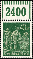 Inflation 1922 Mi.-Nr. 244 b W OR 1111 -  postfrisch