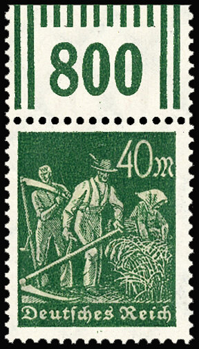 Inflation 1922 Mi.-Nr. 244 b W OR 292 Oberrand -  postfrisch