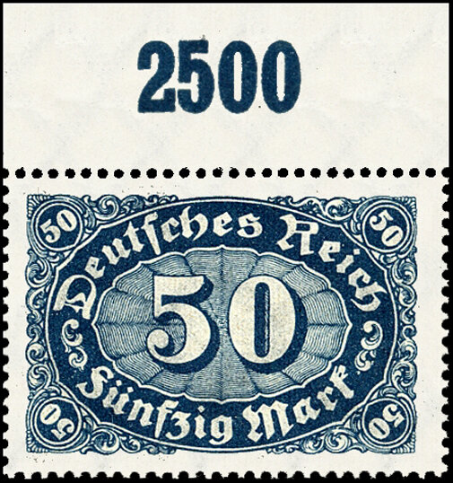 Inflation 1922 Mi.-Nr. 246 a P OR Oberrand - postfrisch