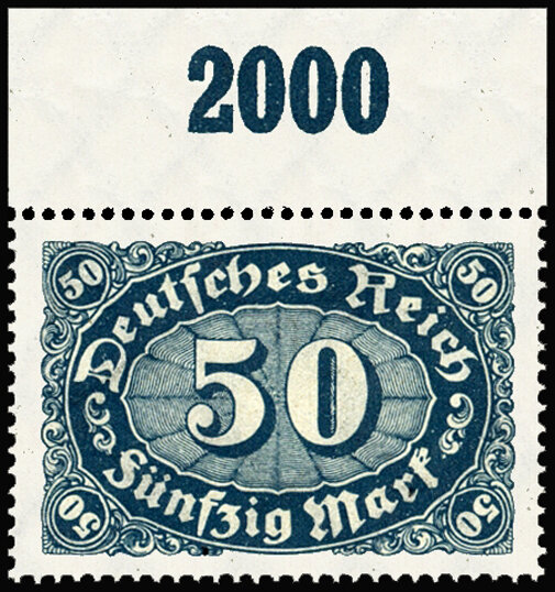 Inflation 1922 Mi.-Nr. 246 b P OR Oberrand - postfrisch geprüft