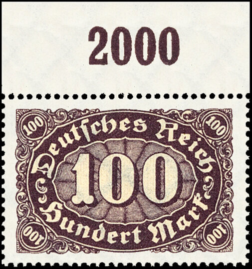Inflation 1922 Mi.-Nr. 247 P OR Oberrand - postfrisch