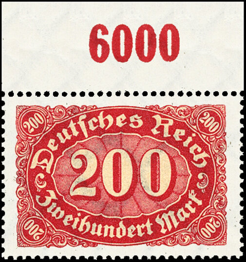 Inflation 1922 Mi.-Nr. 248 a P OR Oberrand - postfrisch