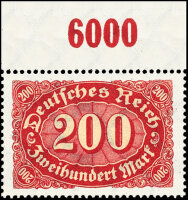 Inflation 1922 Mi.-Nr. 248 a P OR Oberrand - postfrisch
