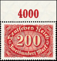 Inflation 1922 Mi.-Nr. 248 c P OR - postfrisch geprüft