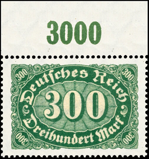 Inflation 1922 Mi.-Nr. 249 P OR Oberrand - postfrisch