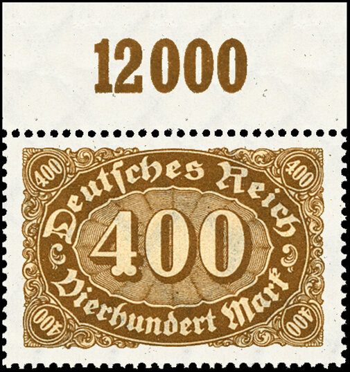 Inflation 1922 Mi.-Nr. 250 P OR Oberrand - postfrisch