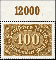 Inflation 1922 Mi.-Nr. 250 P OR Oberrand - postfrisch