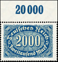 Inflation 1922 Mi.-Nr. 253 a P OR Oberrand - postfrisch