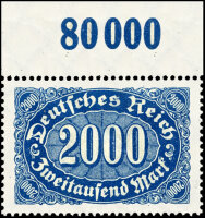 Inflation 1922 Mi.-Nr. 253 b P OR Oberrand - postfrisch...