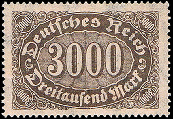 Deutsches Reich 1922 Mi.-Nr. 254 a - postfrisch