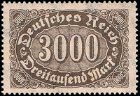 Deutsches Reich 1922 Mi.-Nr. 254 a - postfrisch