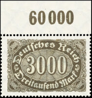 Inflation 1922 Mi.-Nr. 254 c P OR - postfrisch geprüft