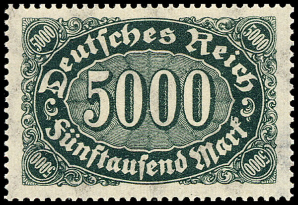 Deutsches Reich 1922 Mi.-Nr. 256 a - postfrisch gprüft