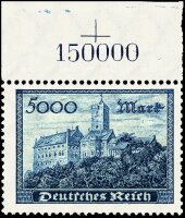 Inflation 1923 Mi.-Nr. 261 a P OR - postfrisch