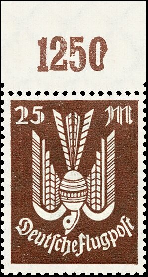 Inflation 1923 Mi.-Nr. 265 P OR - postfrisch