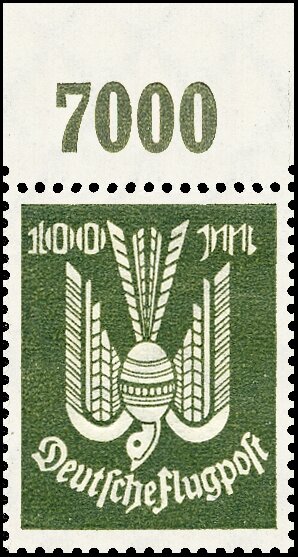 Inflation 1923 Mi.-Nr. 266 P OR Oberrand - postfrisch