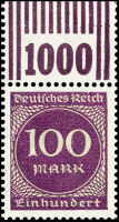 Inflation 1923 Mi.-Nr. 268 a W OR 292 - postfrisch