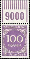 Inflation 1923 Mi.-Nr. 268 b W OR 1111 Oberrand - postfrisch