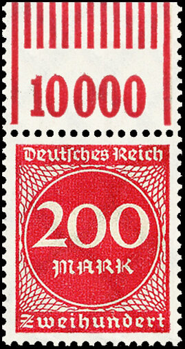 Inflation 1923 Mi.-Nr. 269 W OR 1111 Oberrand - postfrisch