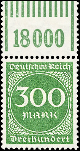 Inflation 1923 Mi.-Nr. 270 W OR 1111 Oberrand - postfrisch