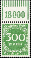 Inflation 1923 Mi.-Nr. 270 W OR 1111 Oberrand - postfrisch