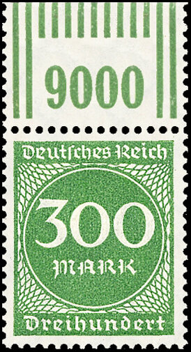 Inflation 1923 Mi.-Nr. 270 W OR 292 Oberrand - postfrisch