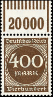 Inflation 1923 Mi.-Nr. 271 W OR 1111 Oberrand - postfrisch