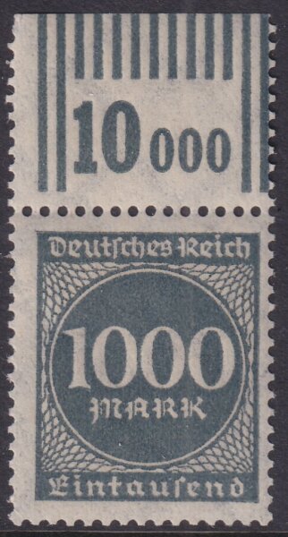 Inflation 1923 Mi.-Nr. 273 W OR 292 Oberrand - postfrisch