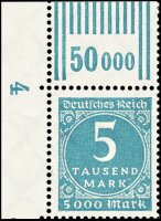 Inflation 1923 Mi.-Nr. 274 W OR 292 - postfrisch
