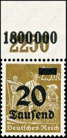 Inflation 1923 Mi.-Nr. 281 P OR Oberrand - postfrisch