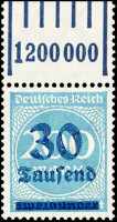 Inflation 1923 Mi.-Nr. 285 W OR -/151 Oberrand - postfrisch