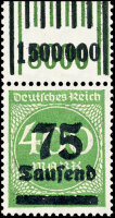 Inflation 1923 Mi.-Nr. 287 a W OR 292/151 Oberrand -...