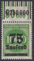 Inflation 1923 Mi.-Nr. 288 I  W OR 292/151 Oberrand -...