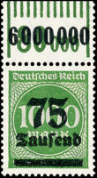 Inflation 1923 Mi.-Nr. 288 II W OR 1111/151 - postfrisch