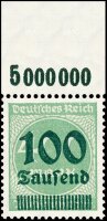 Inflation 1923 Mi.-Nr. 290 P OR - postfrisch