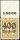 Inflation 1923 Mi.-Nr. 300 P OR Oberrand - postfrisch