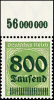 Inflation 1923 Mi.-Nr. 307 P OR - postfrisch