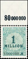 Inflation 1923 Mi.-Nr. 314 A OR Pl. A - postfrisch