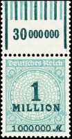 Inflation 1923 Mi.-Nr. 314 W OR 060/151 - postfrisch