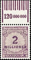 Inflation 1923 Mi.-Nr. 315 Wa OR 060/151 - postfrisch