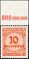 Inflation 1923 Mi.-Nr. 318 A OR Pl. A Oberrand - postfrisch