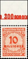 Inflation 1923 Mi.-Nr. 318 A OR Pl. C Oberrand - postfrisch
